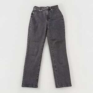 Madewell The Curvy Perfect Vintage Jeans Black Women's Size 23